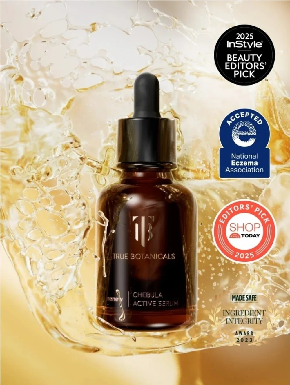 TRUE BOTANICALS - Chebula Active Serum - 1oz | 30mL - NWT